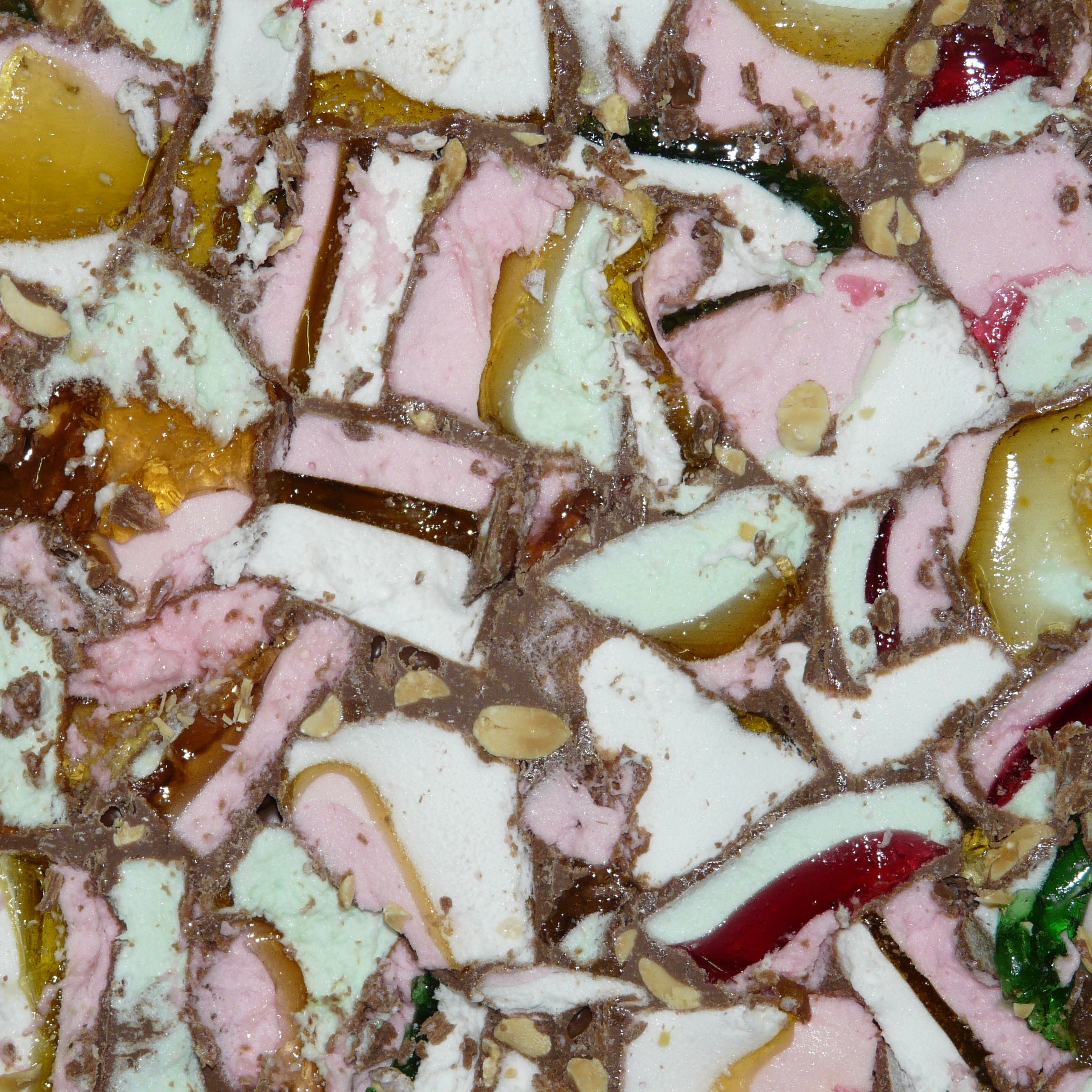 Colorful assorted candy mix with various flavors and textures.